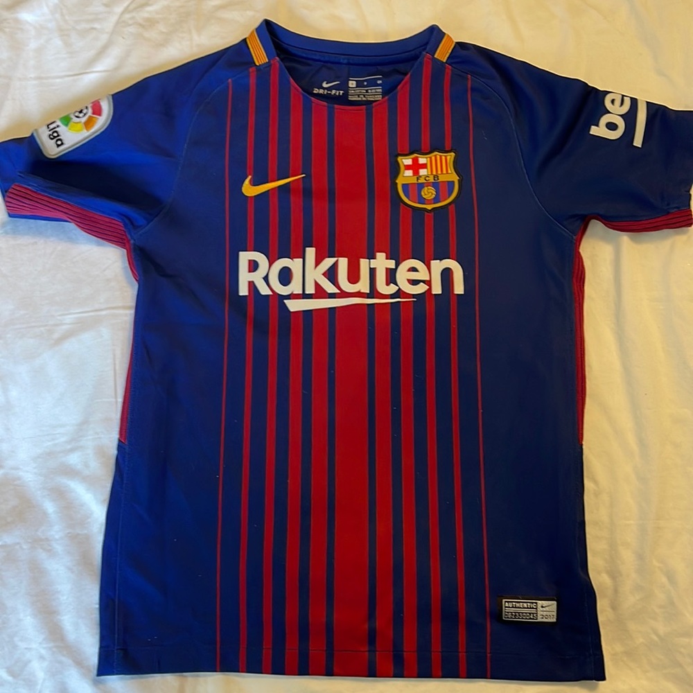 Messi Barcelona Jersey Youth Small